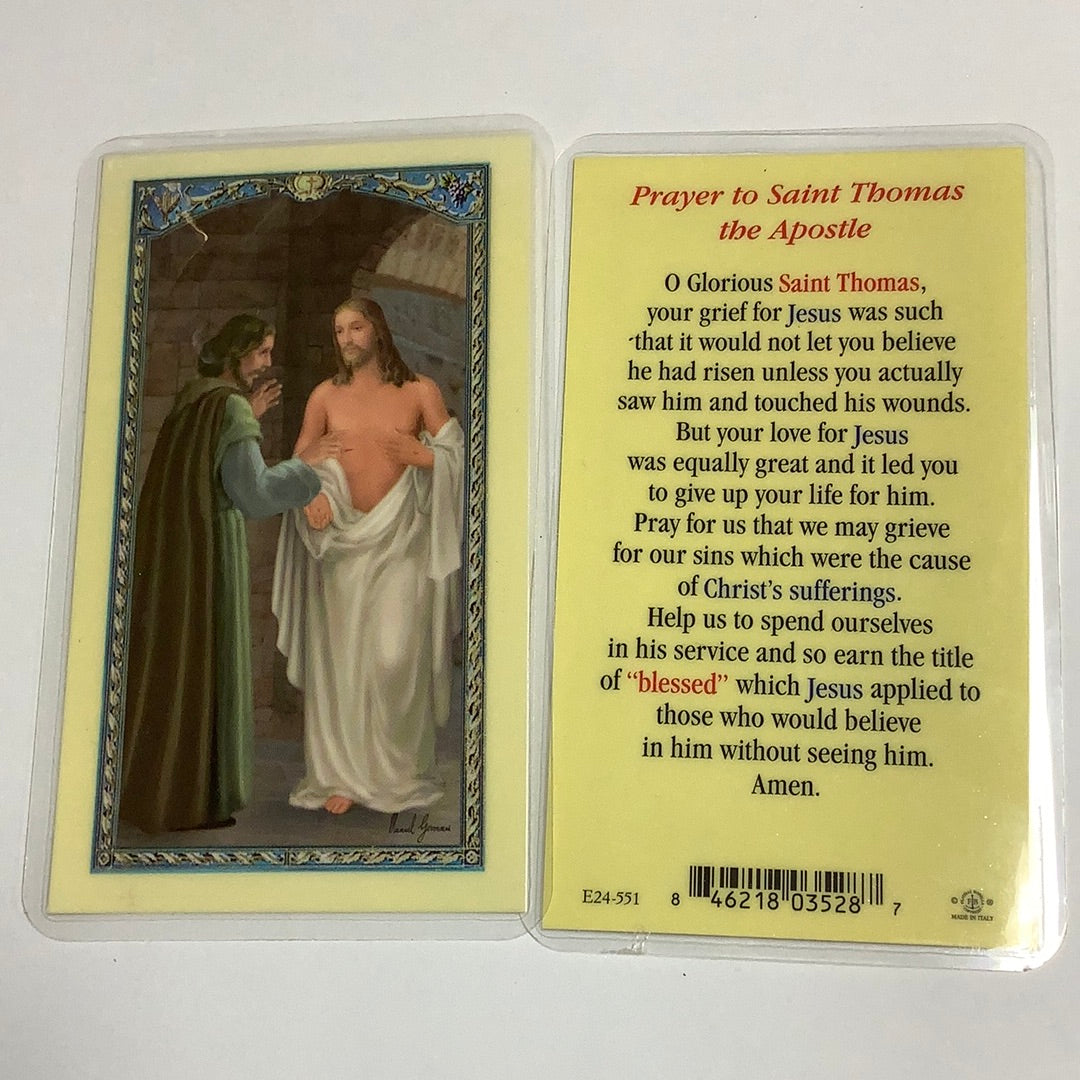 BM-laminated-St Thomas the Apostle-E24-551