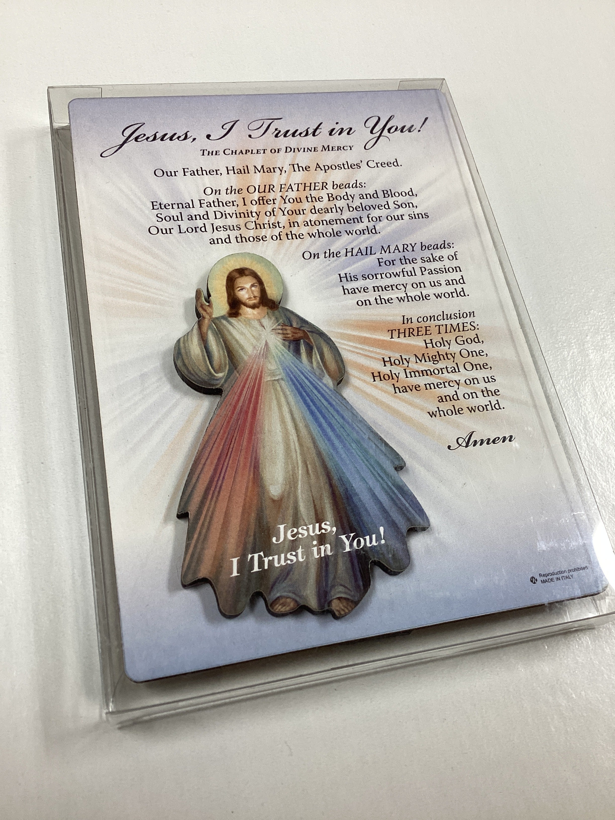 Plaque/DivineMercy/Wall/Stand