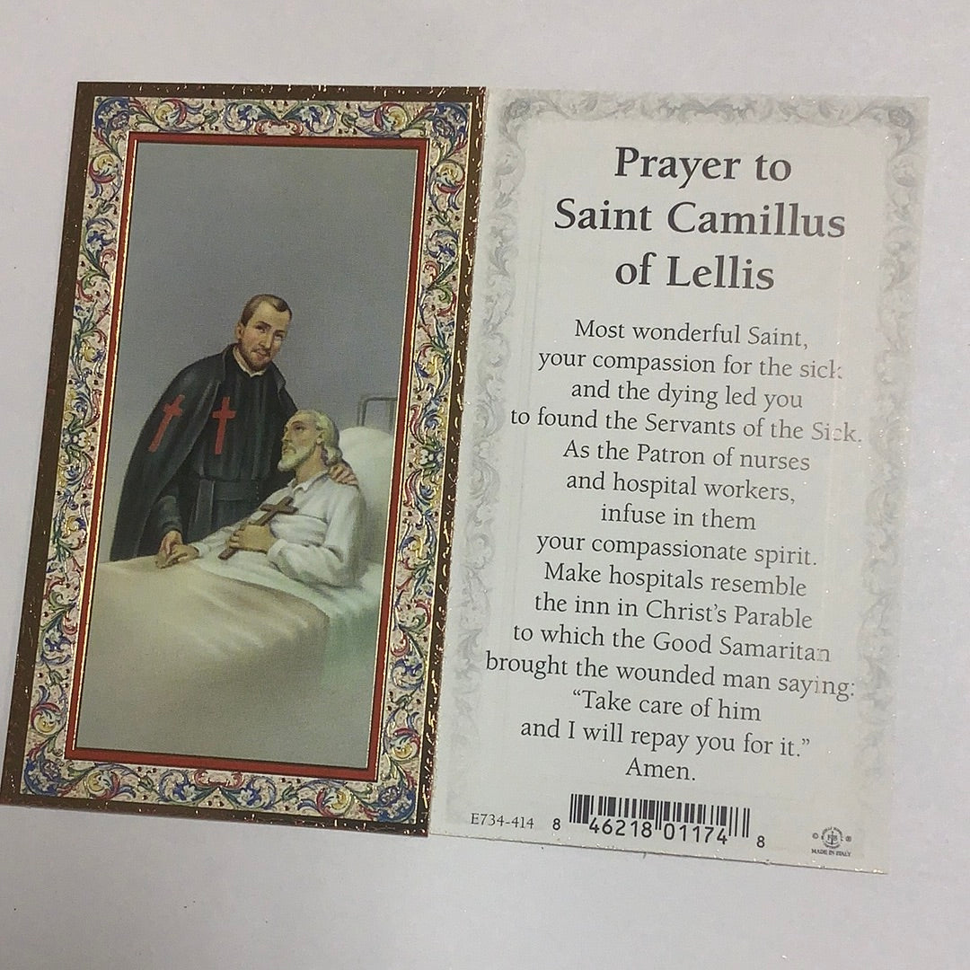 BM-gold-embossed-St Camillus-E734-414