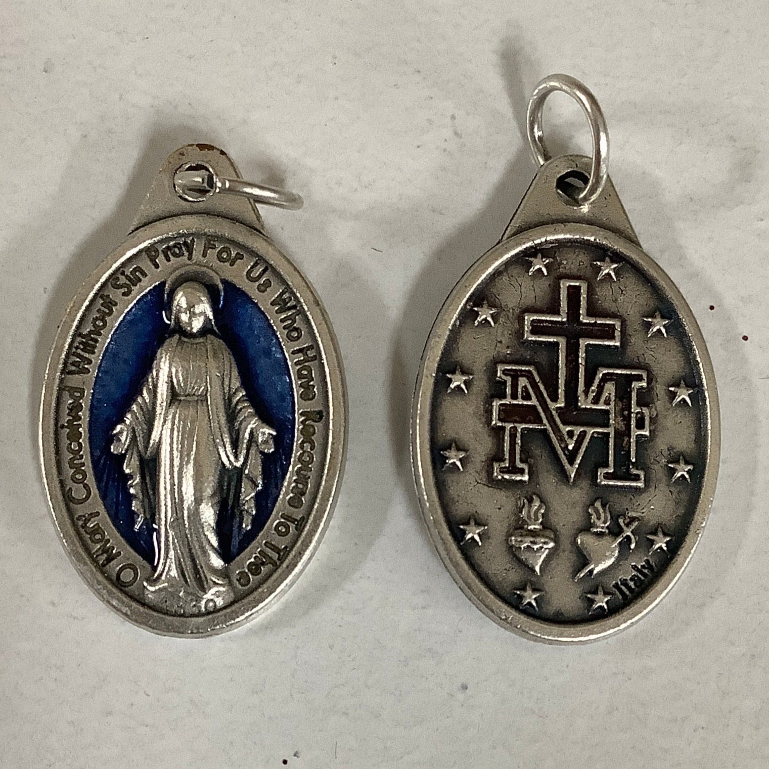 Medal/Miraculous/Blue Enamel