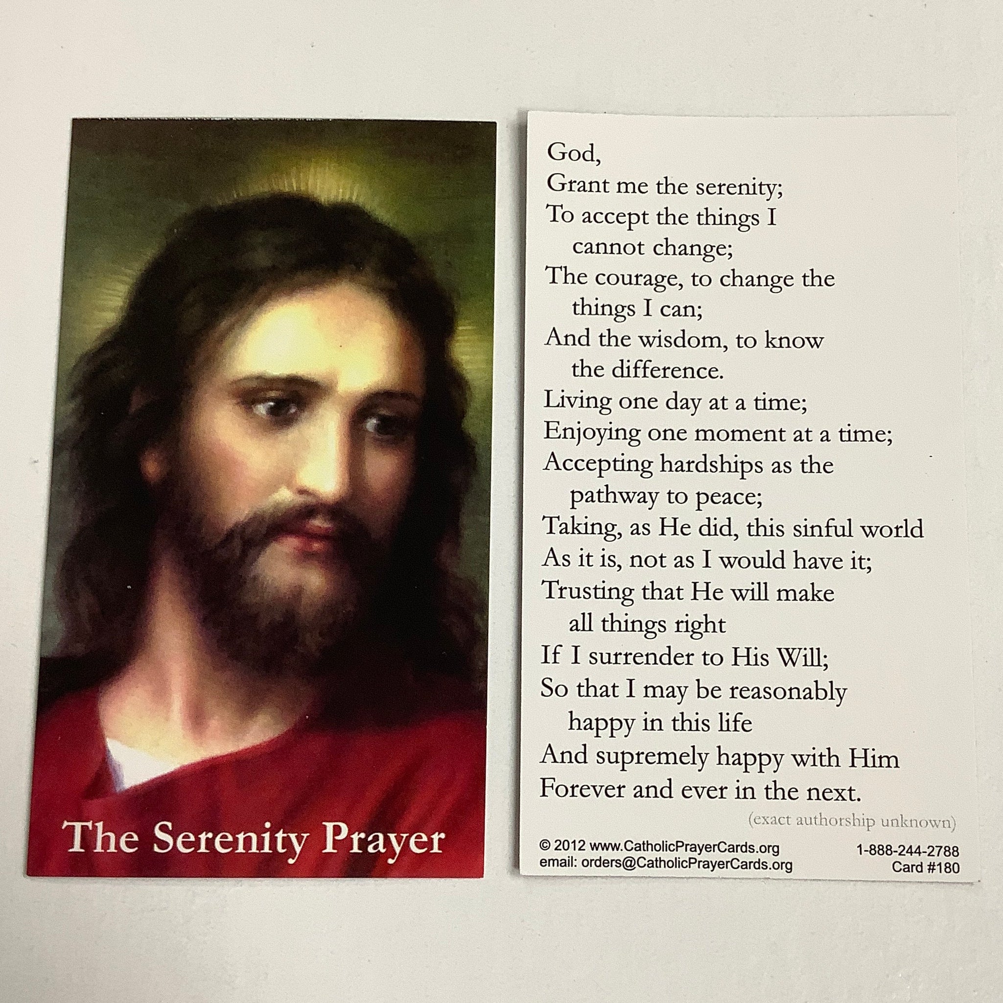 BM-#180/CPC-Serenity Prayer