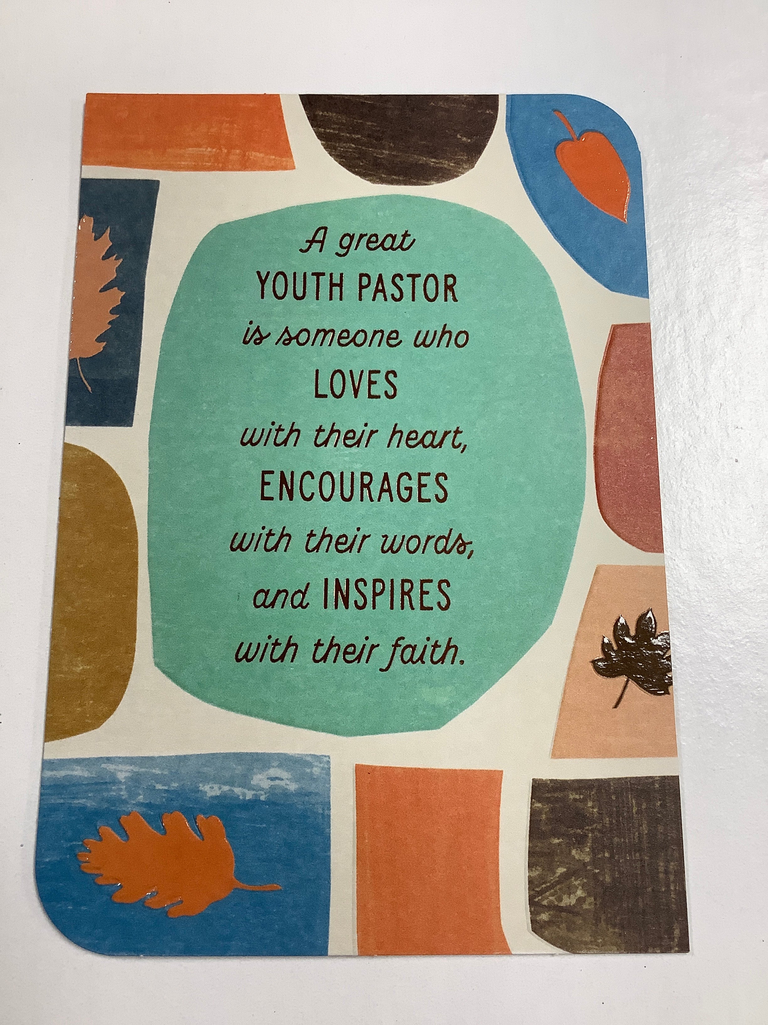 Card-Youth Minister-U4475