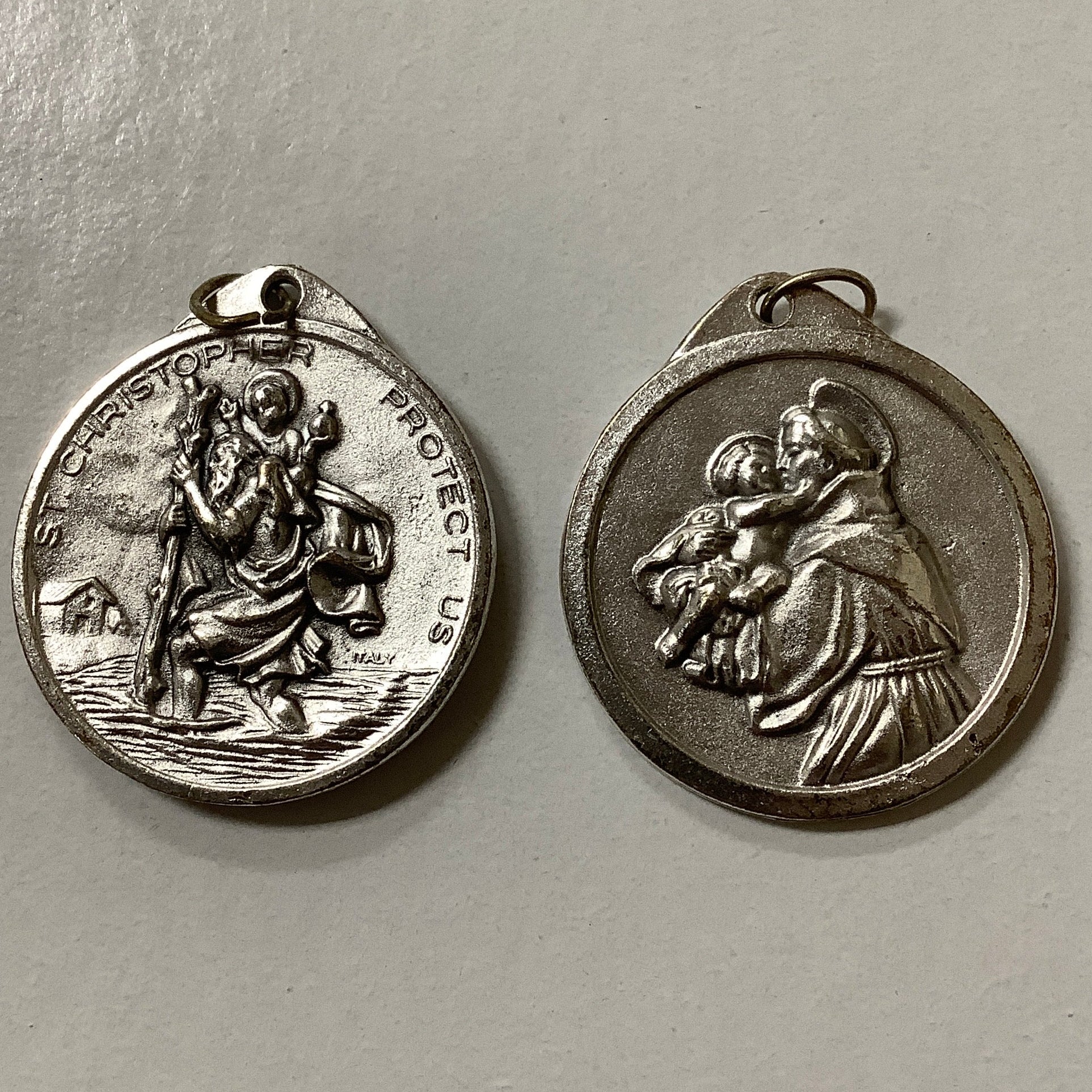 Medal/Lrg St. Chris/Anthony