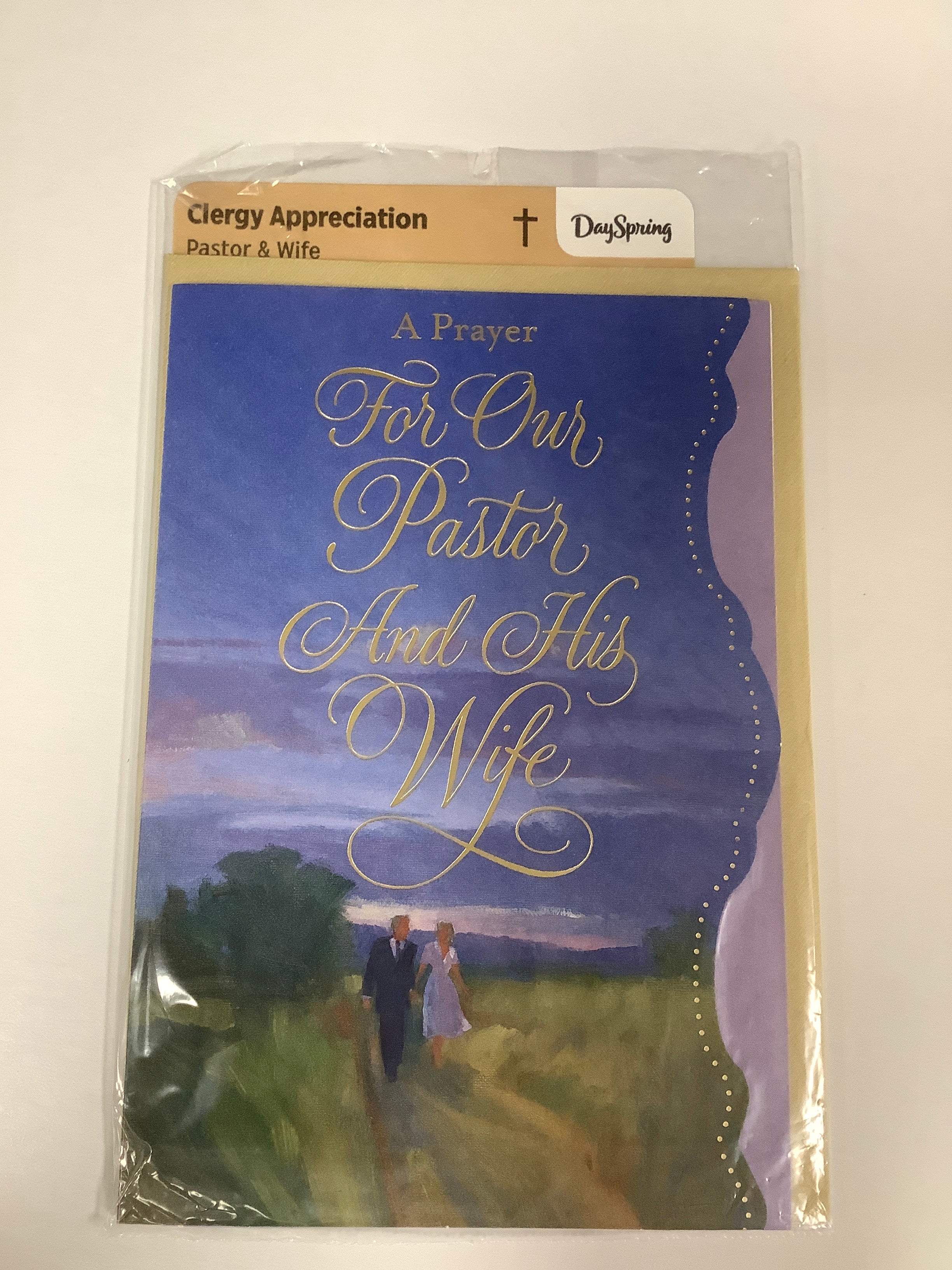 Card-Clergy Appreciation-Pastor & Wife-Landscape-CLY7406