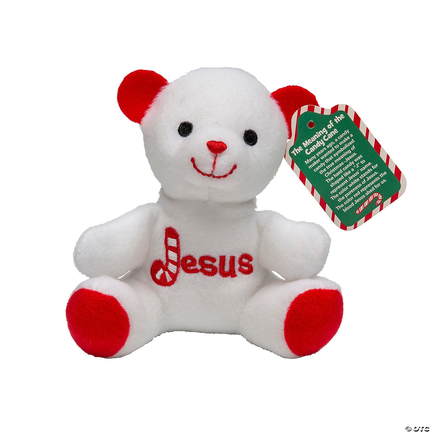Plush-Christmas-Bear With Card