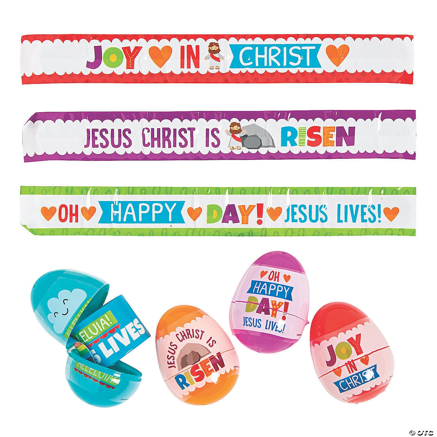 Eggs-Slap Bracelet-Asst Eggs