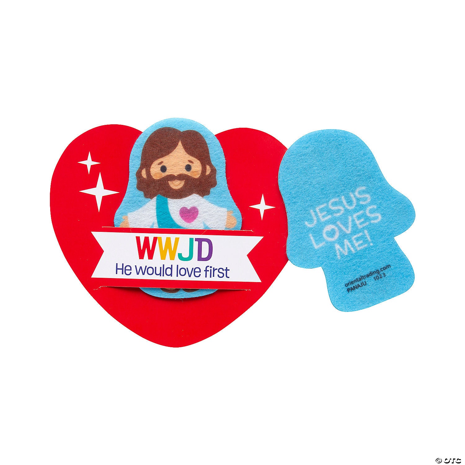 Handout Cards-WWJD-Jesus Shaped