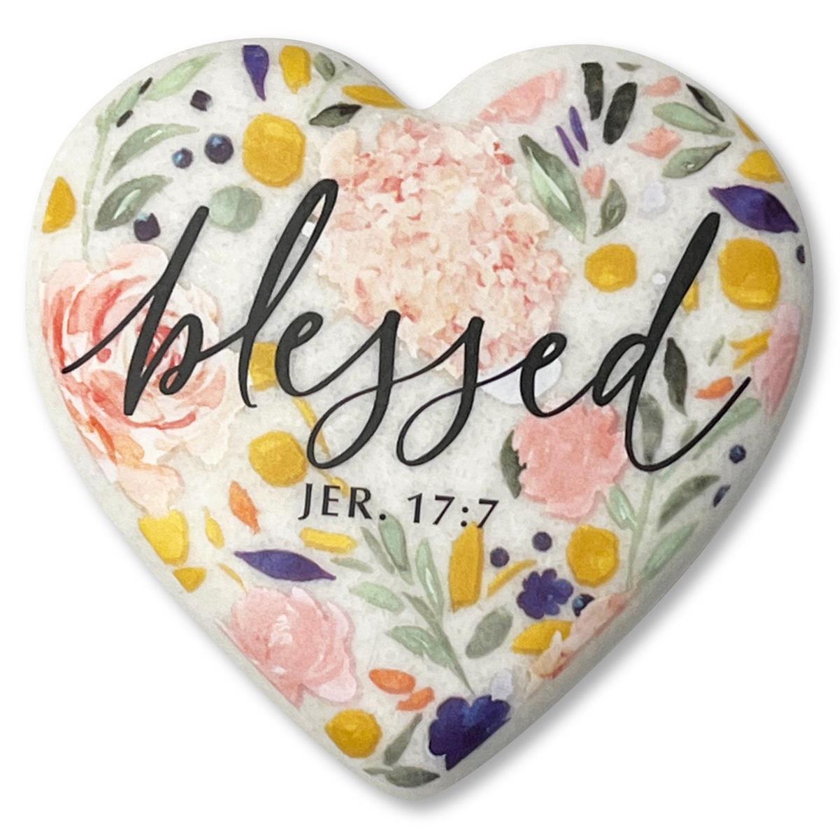 Stone-Heart-Floral-Jer 17:7-Blessed