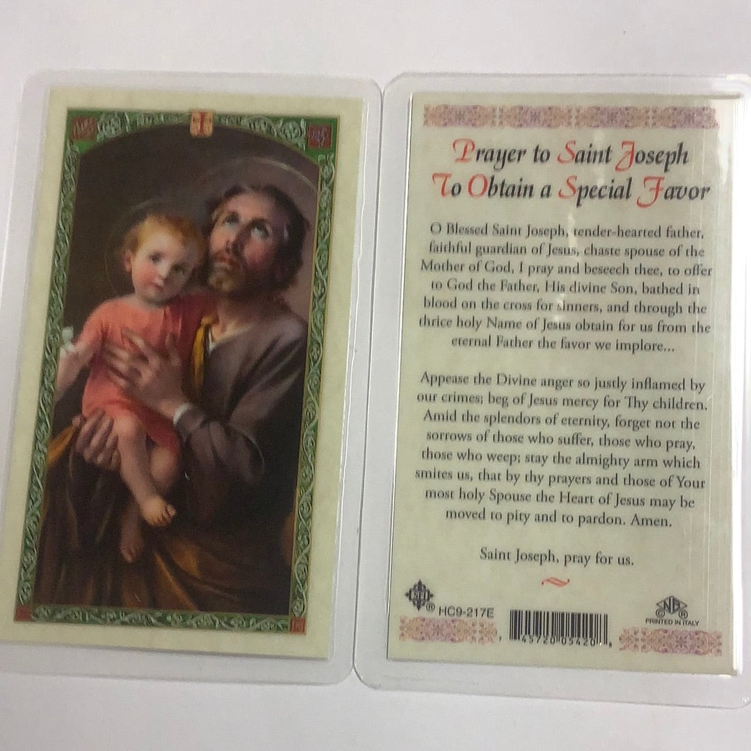 BM-laminated-St Joseph Special Favor-HC9-217E