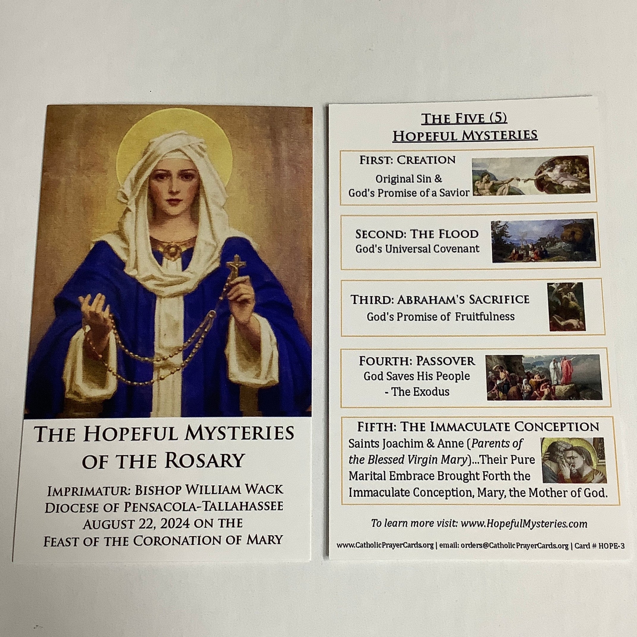BM-#HOPE-3/CPC-Hopeful Mysteries of the Rosary