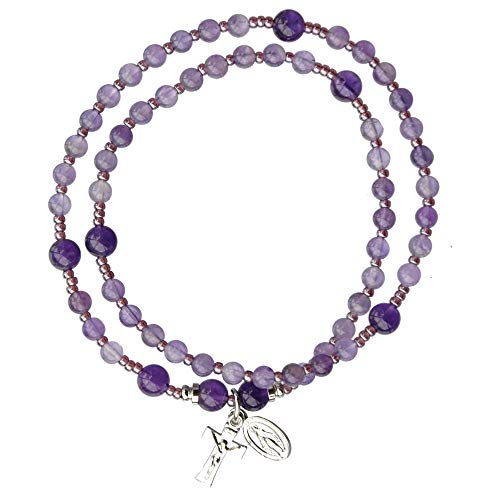 Bracelet/Rosary/Twist/Amethyst