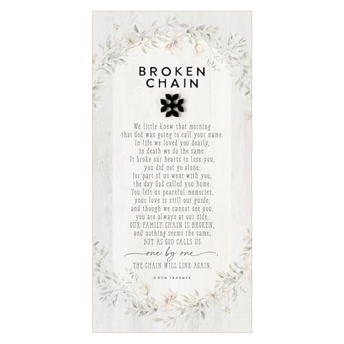 Plaque-Broken Chain-6.75 By 13.625