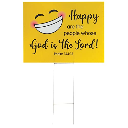 Yard Sign/Smiley Face/Happy