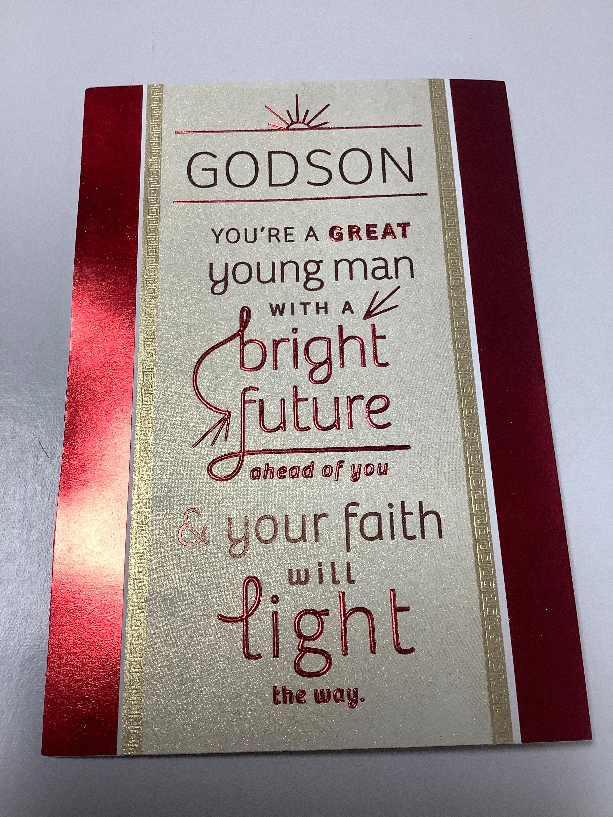 Card/Confirmation/Godson/80156