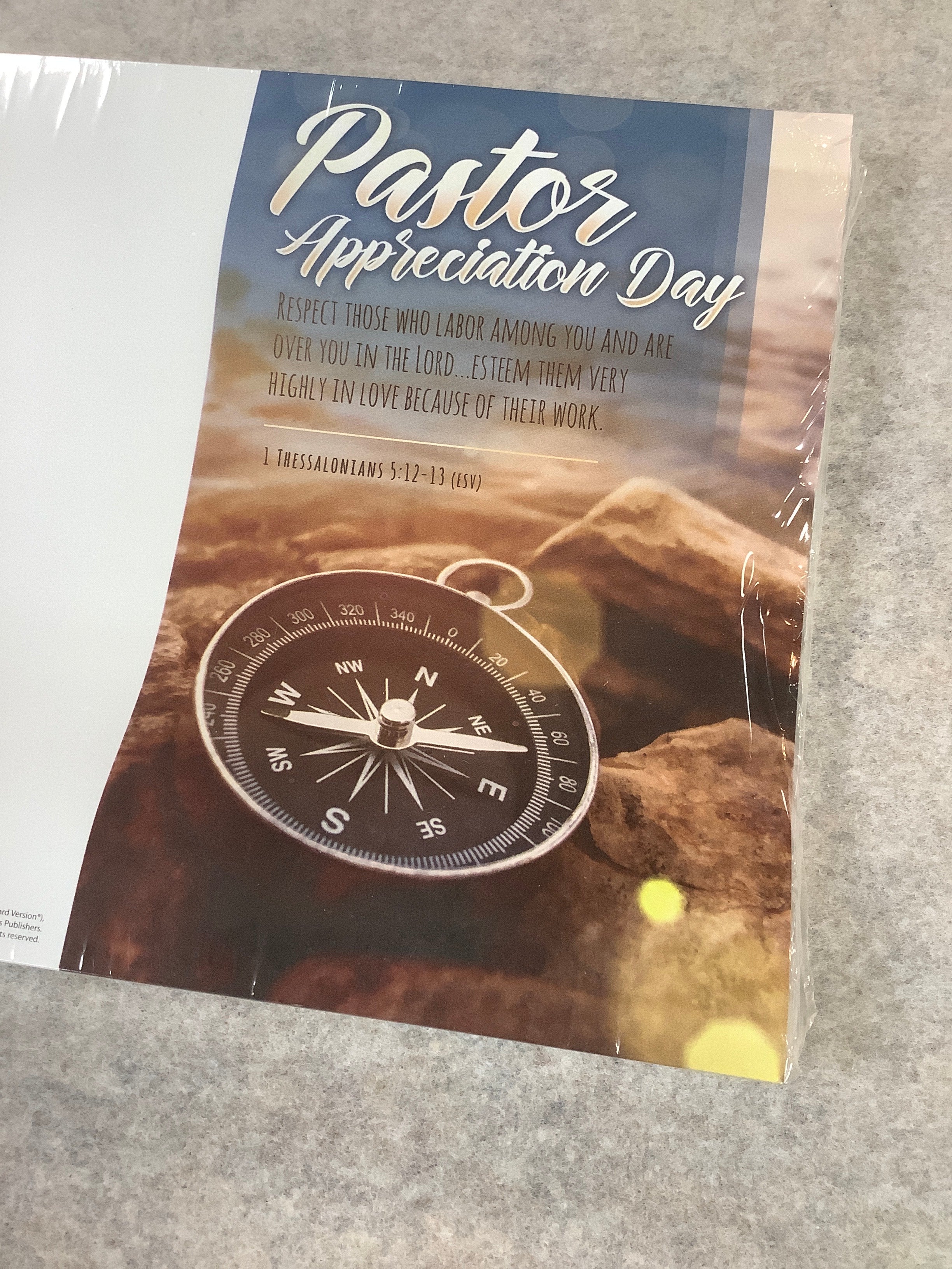 Bulletin/Pastor Apprec/U1604