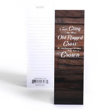 Bookmark-Pkg 25-Old Rugged Cross