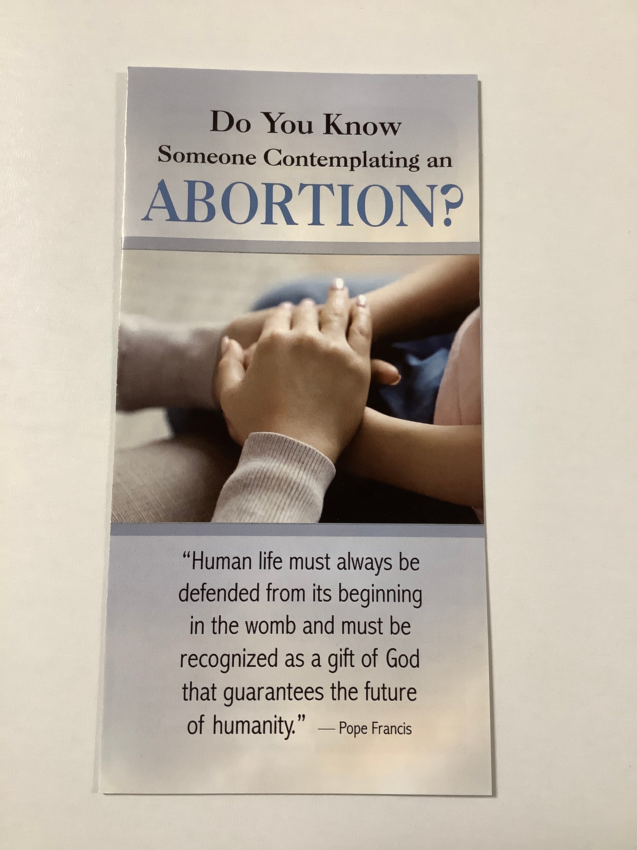 Pamphlet/Do You Know Someone Co