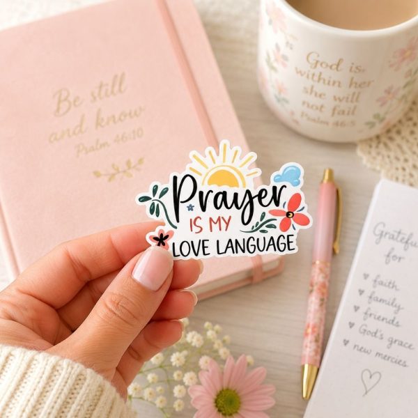 Sticker-Prayer is my Love Language