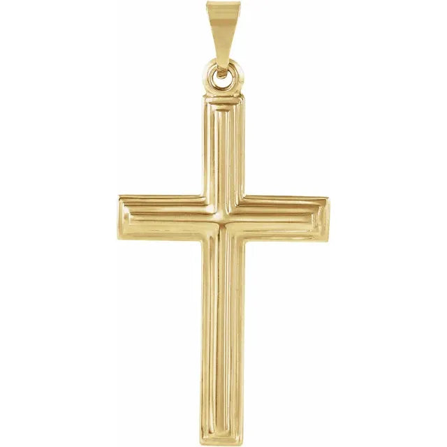 Pendant/Cross/14K 24x14mm
