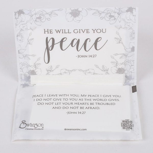 Tissues Packs – He Will Give You Peace