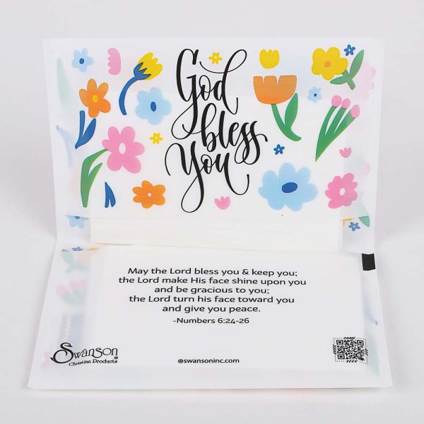 Tissues-God Bless You-Floral
