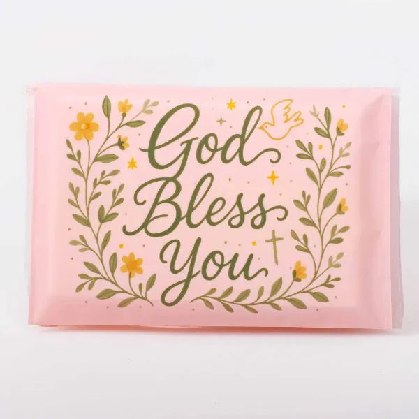 Tissues-God Bless You-Pink