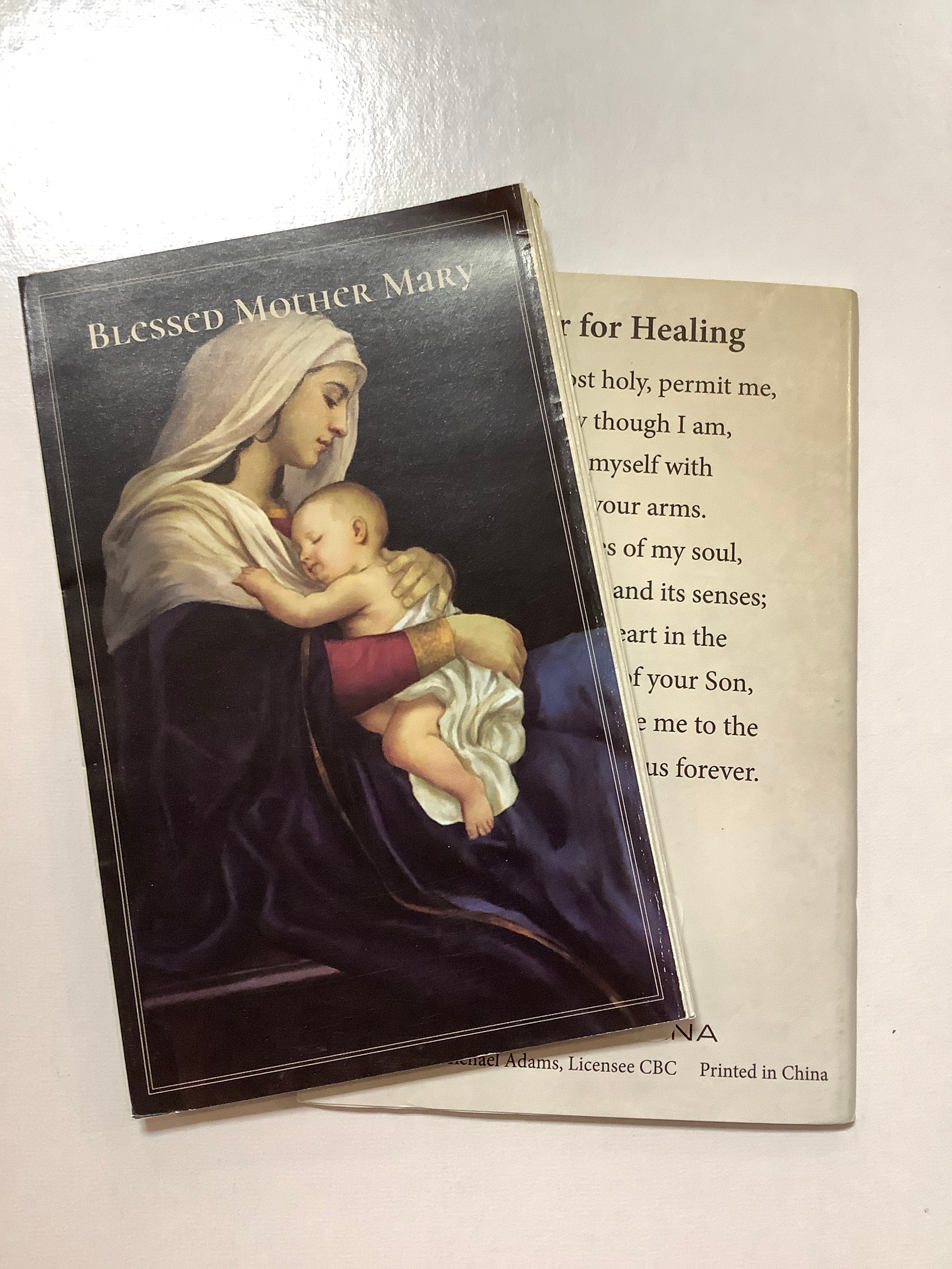 Pamphlet/Catholic/Blessed Mother