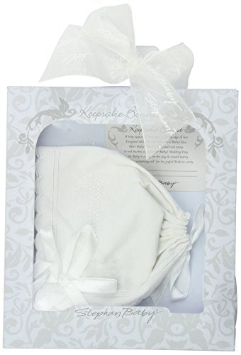 Baby Girl's Keepsake Bonnet/Cross/Scalloped
