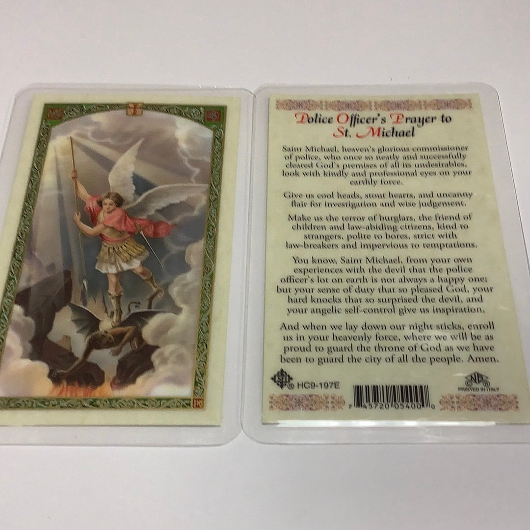 BM-laminated-St. Michael Police Officer's-HC9-197E