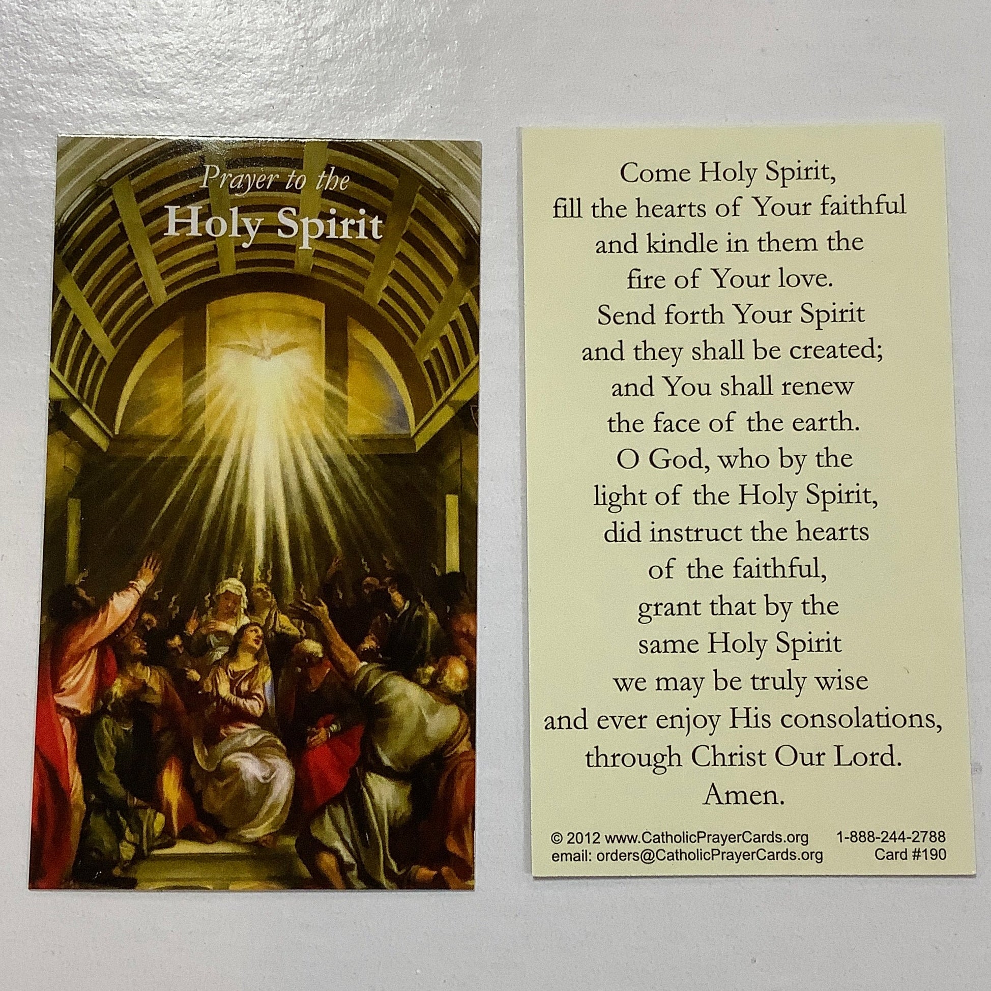 BM-#190/CPC-Holy Spirit
