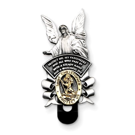 Visor Clip/St. Chris/Angel-KVC122
