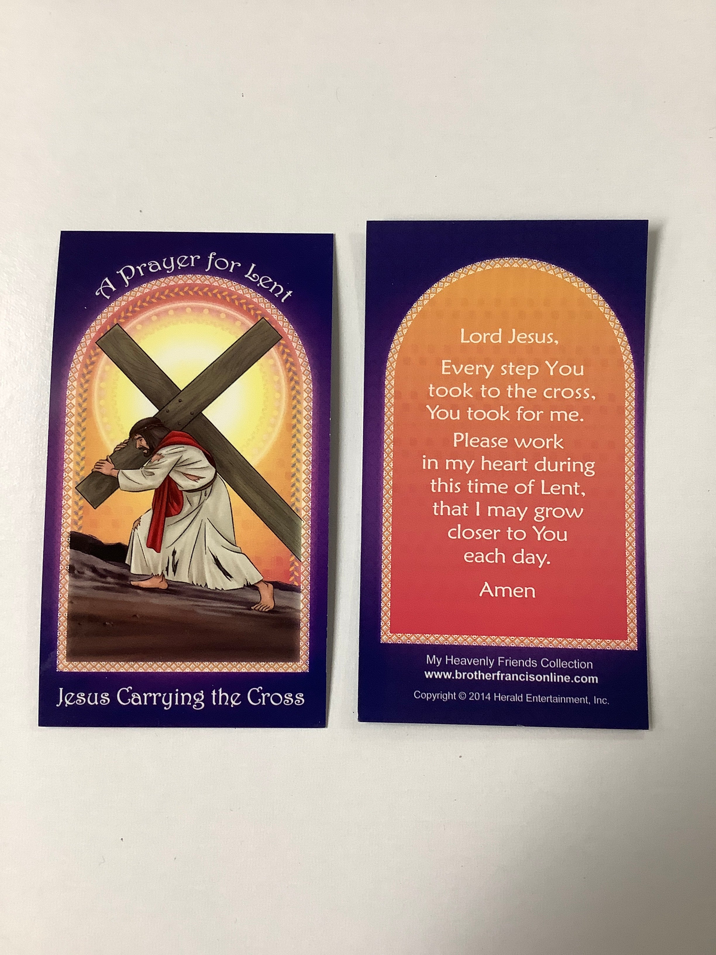Prayer Card/My Heavenly Friend