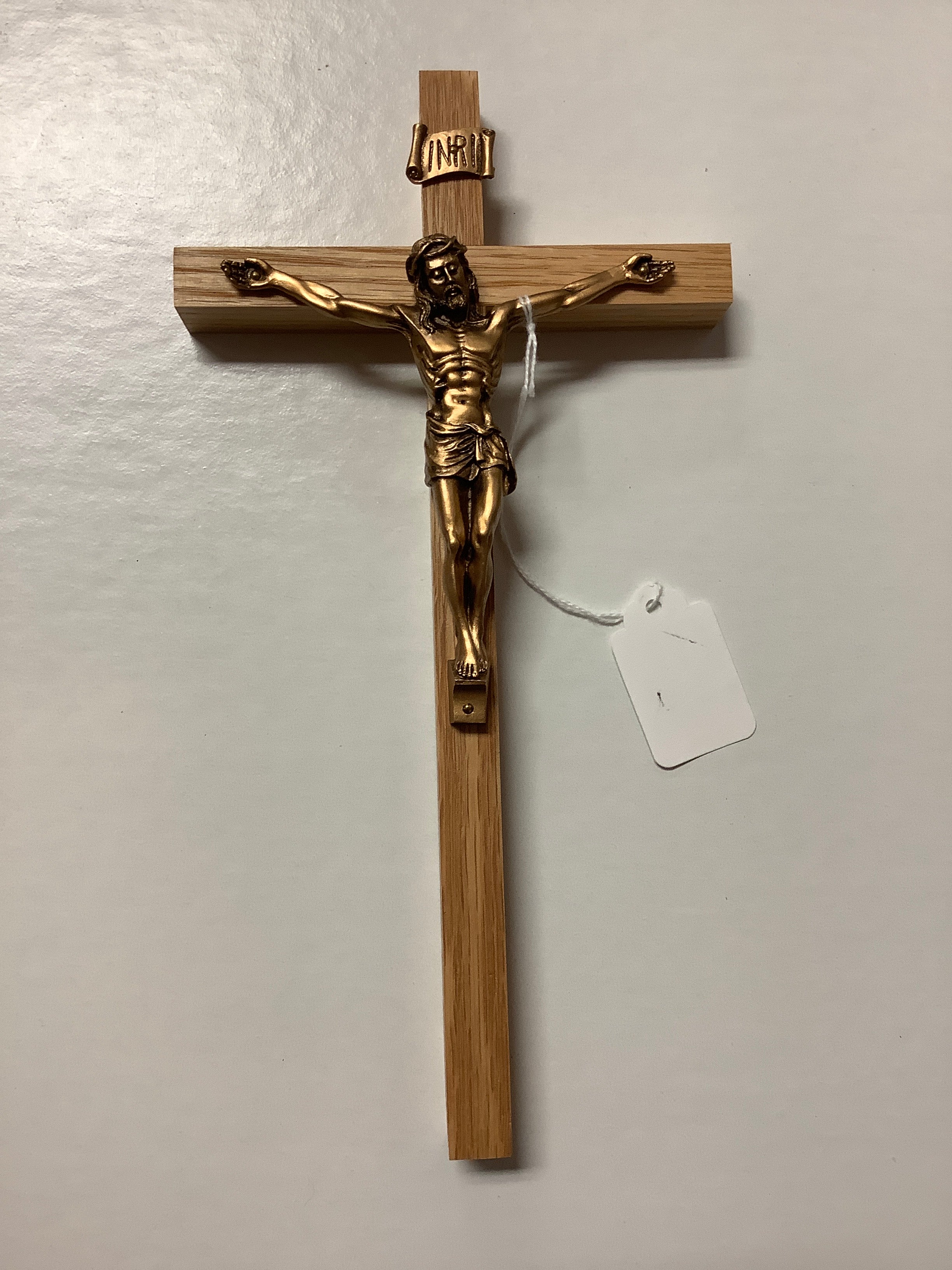 Crucifix/10" Oak Brz/001G-N10