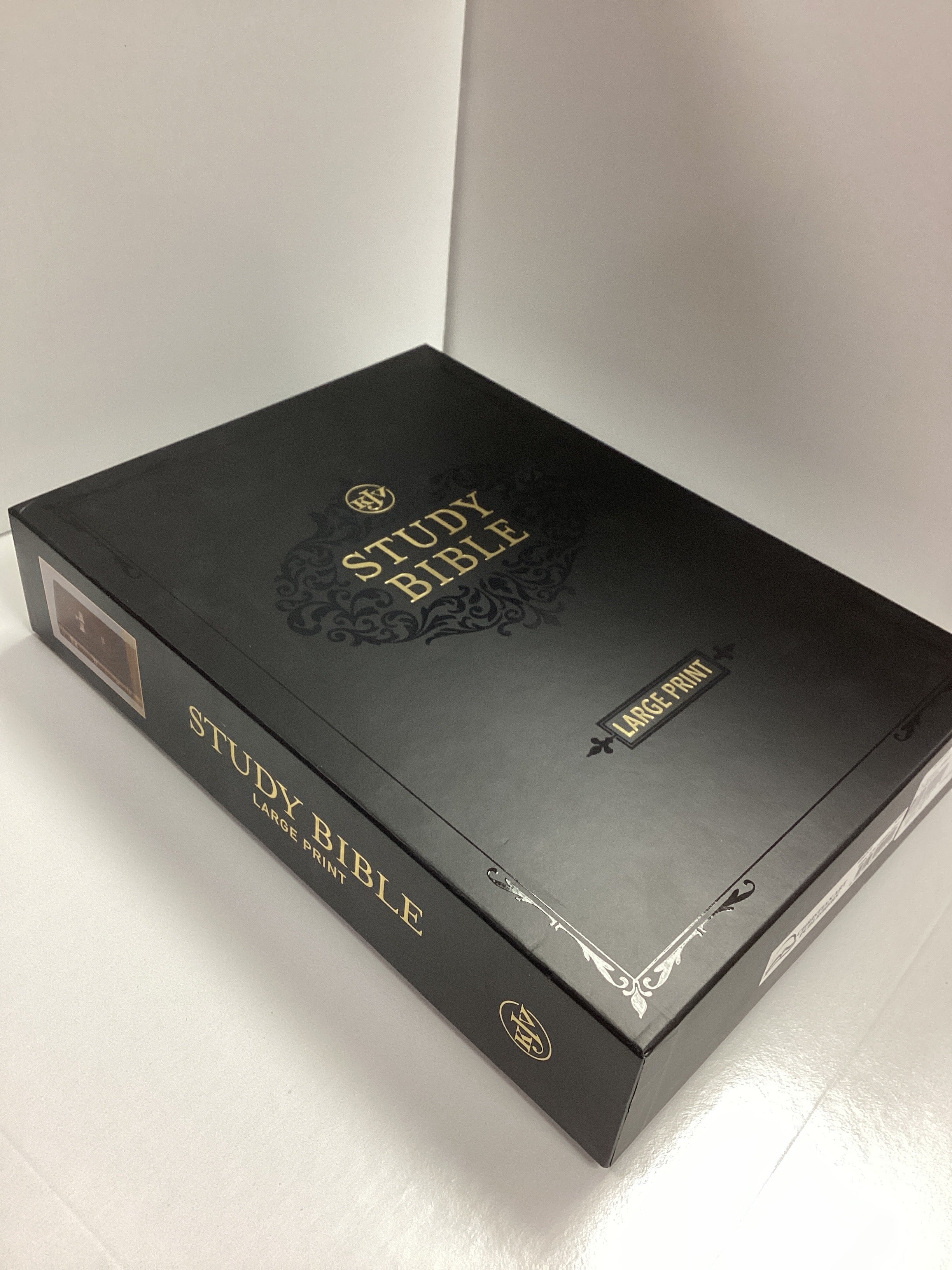 Bible-KJV-Thumb Index-Study Bible-Brown