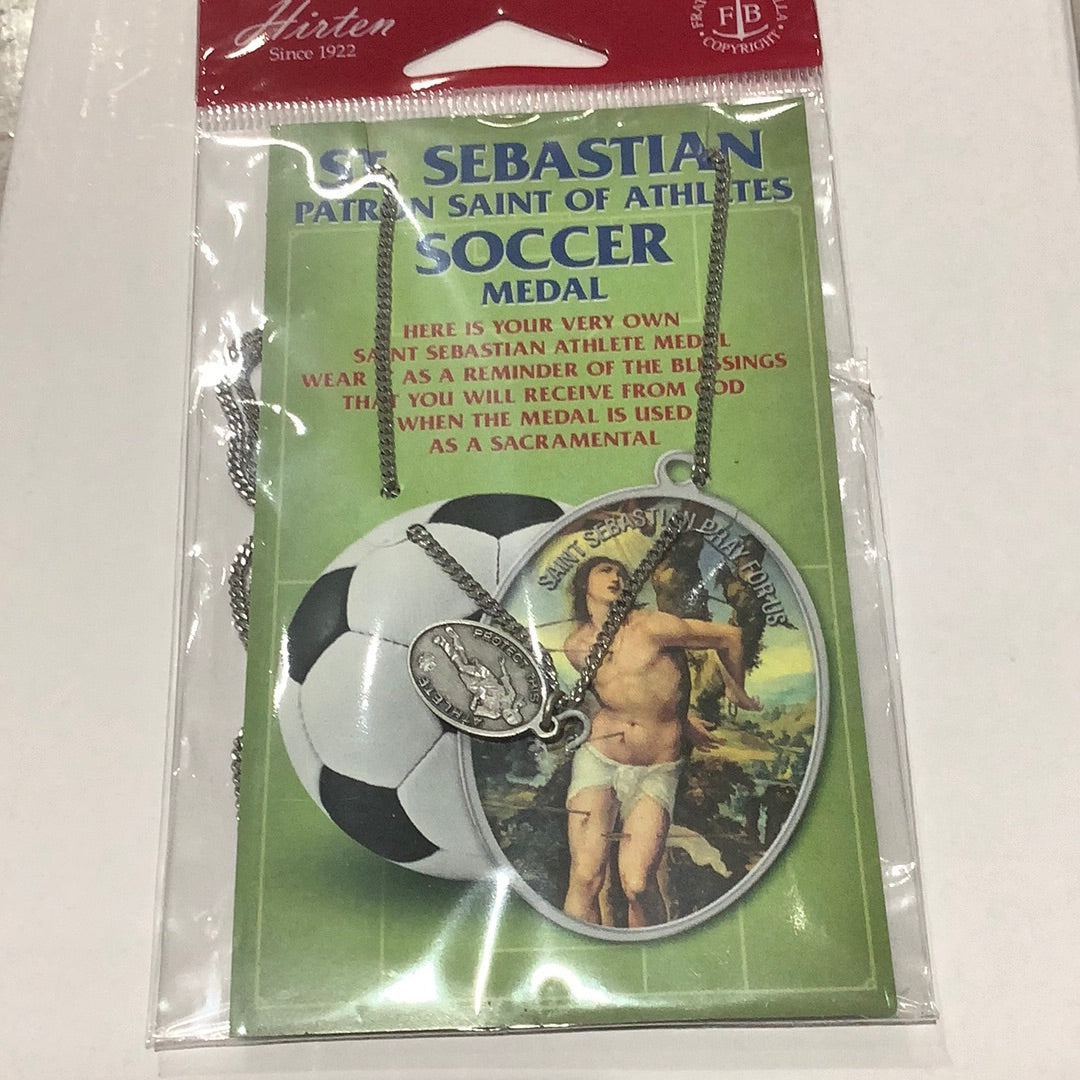 Necklace/Oval/Soccer/Girl/Sebas