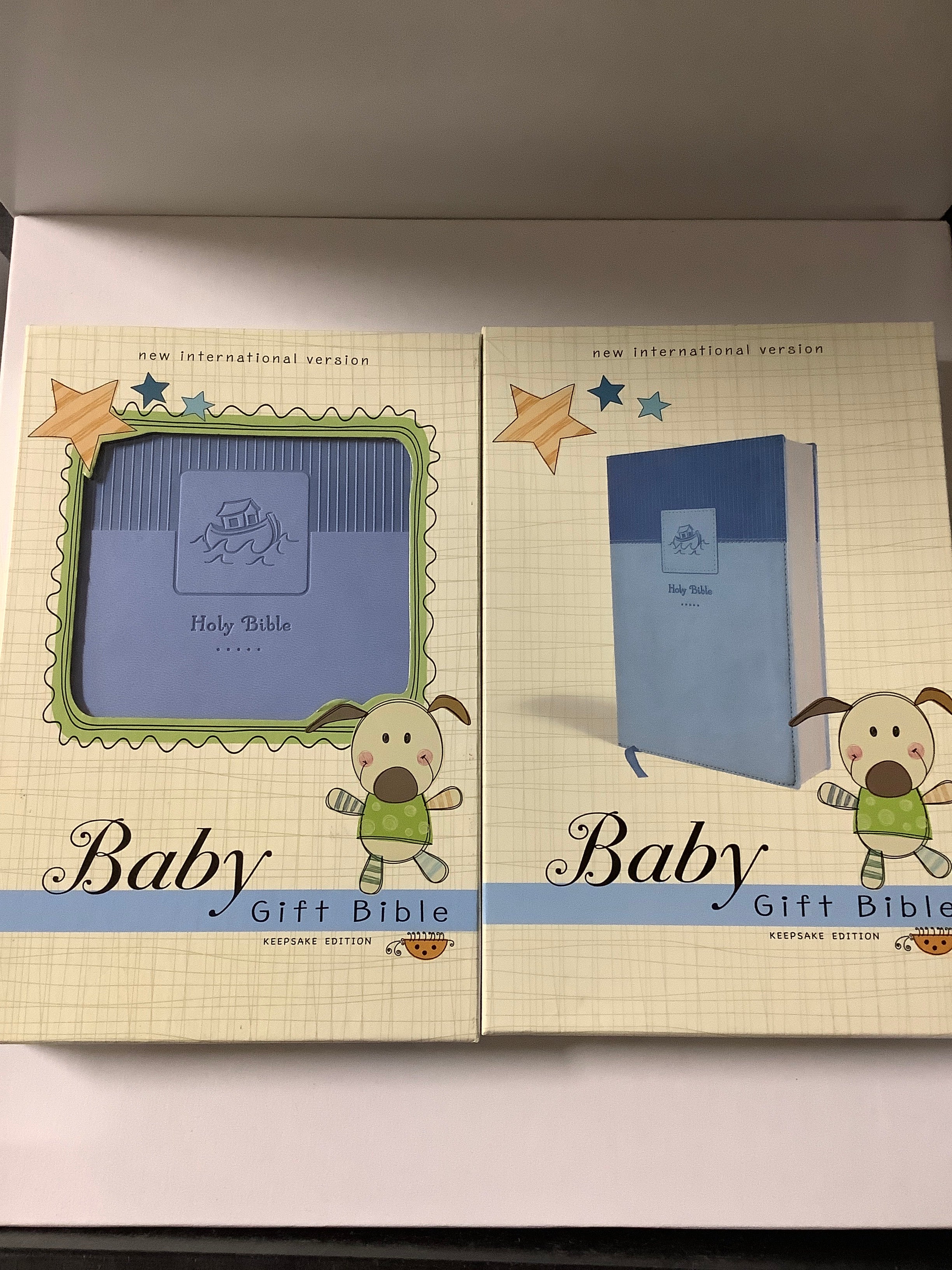 Bible/NIV/Baby Gift/Blue