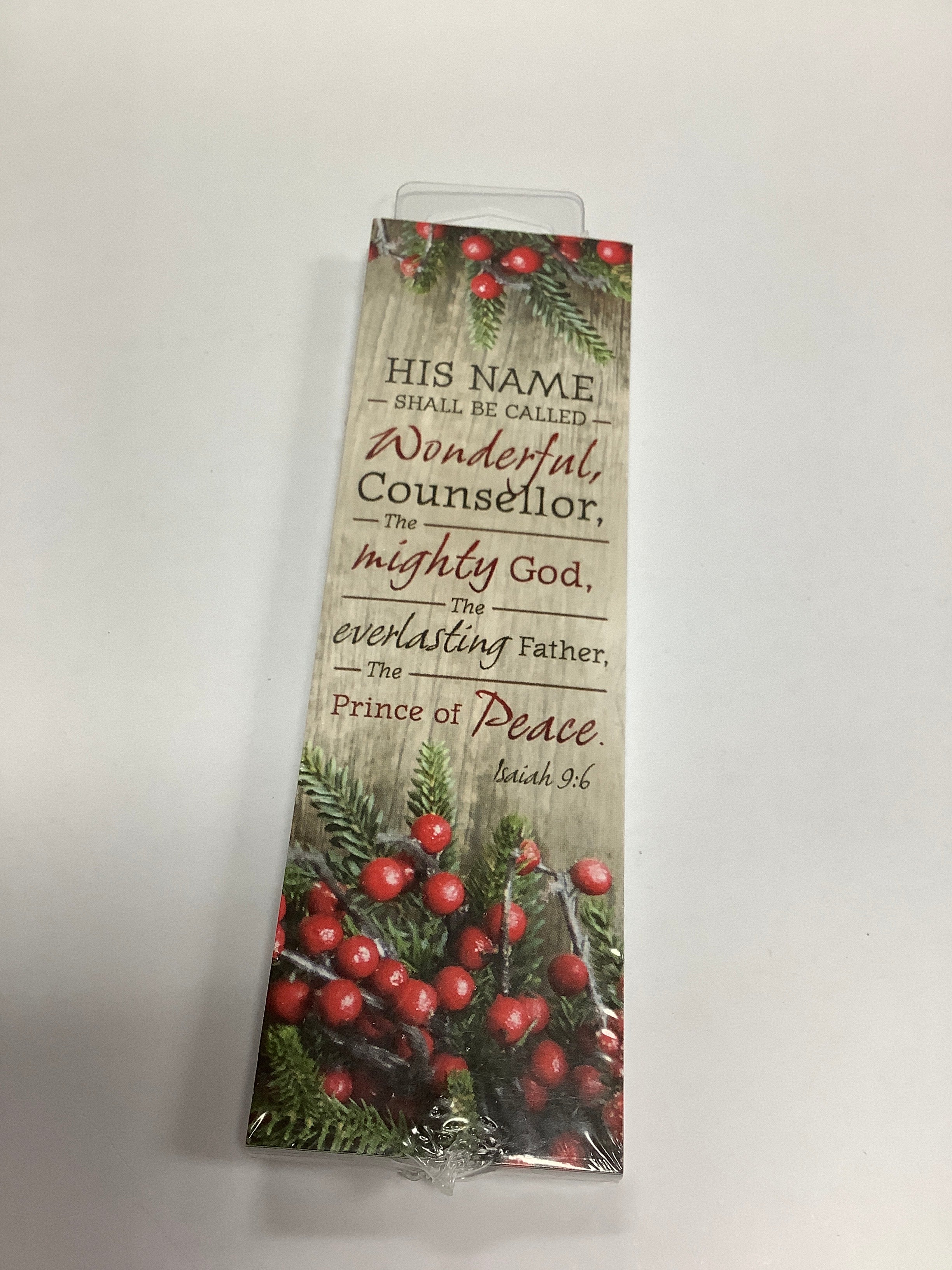 Bookmarks/Pkg25/Christmas/Is9:6