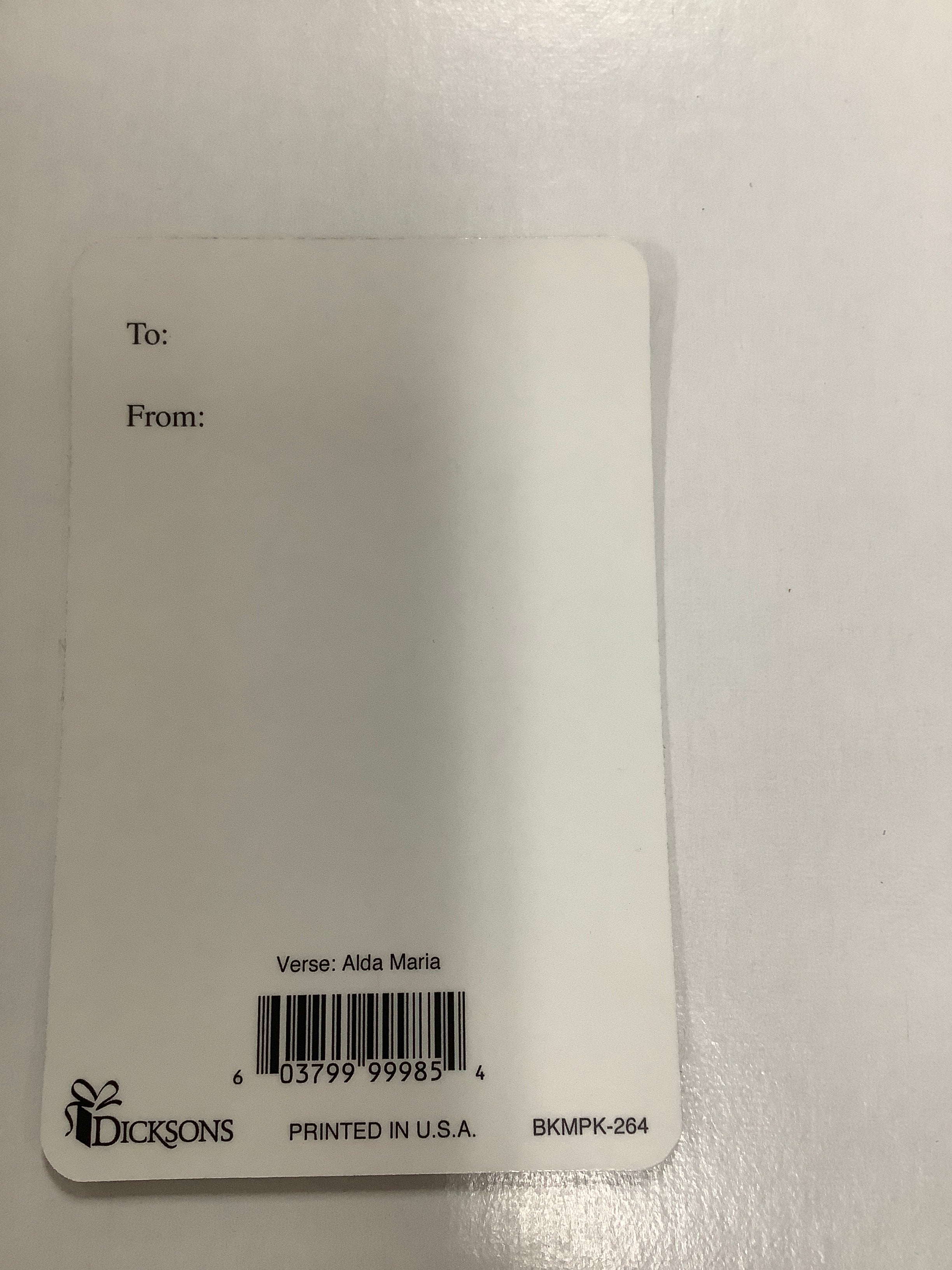 Pocket Card/Man of God Prayer