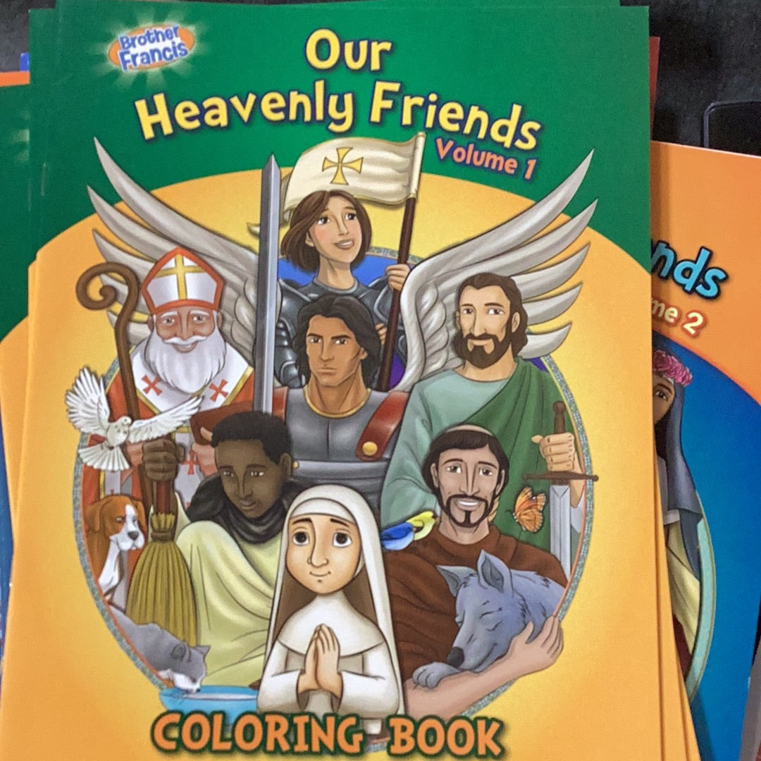 Coloring/Heavenly Friends/Vol 1