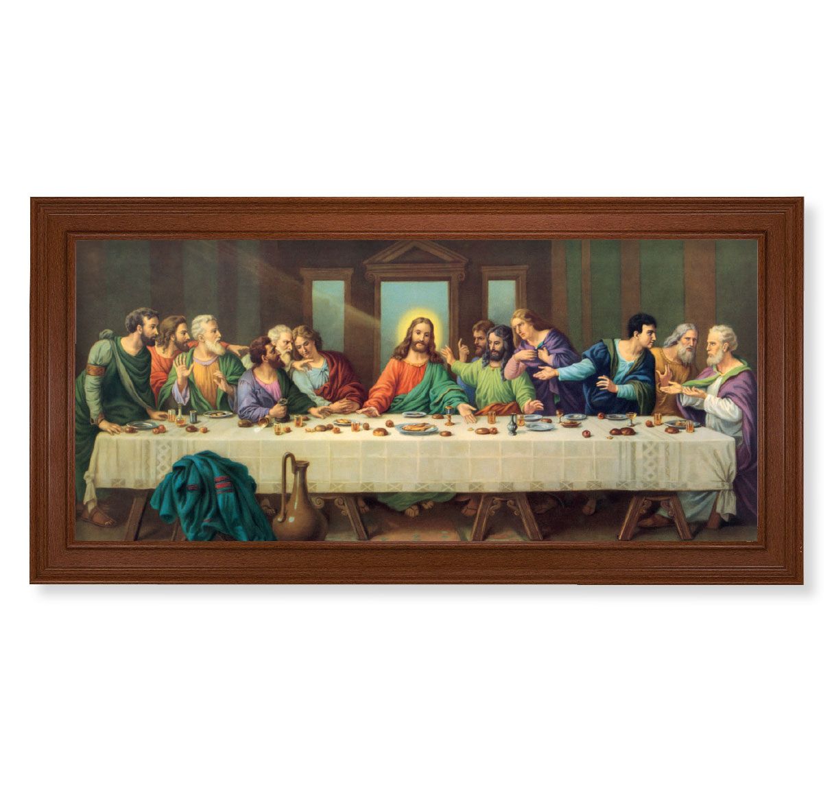 Last Supper/Wood Frame/136-372-99-136