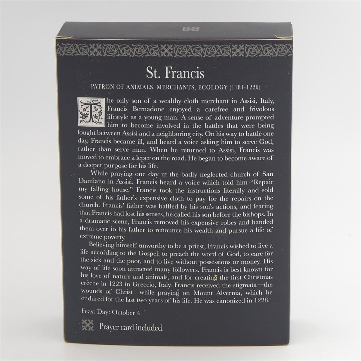 Figurine-St Francis-4"