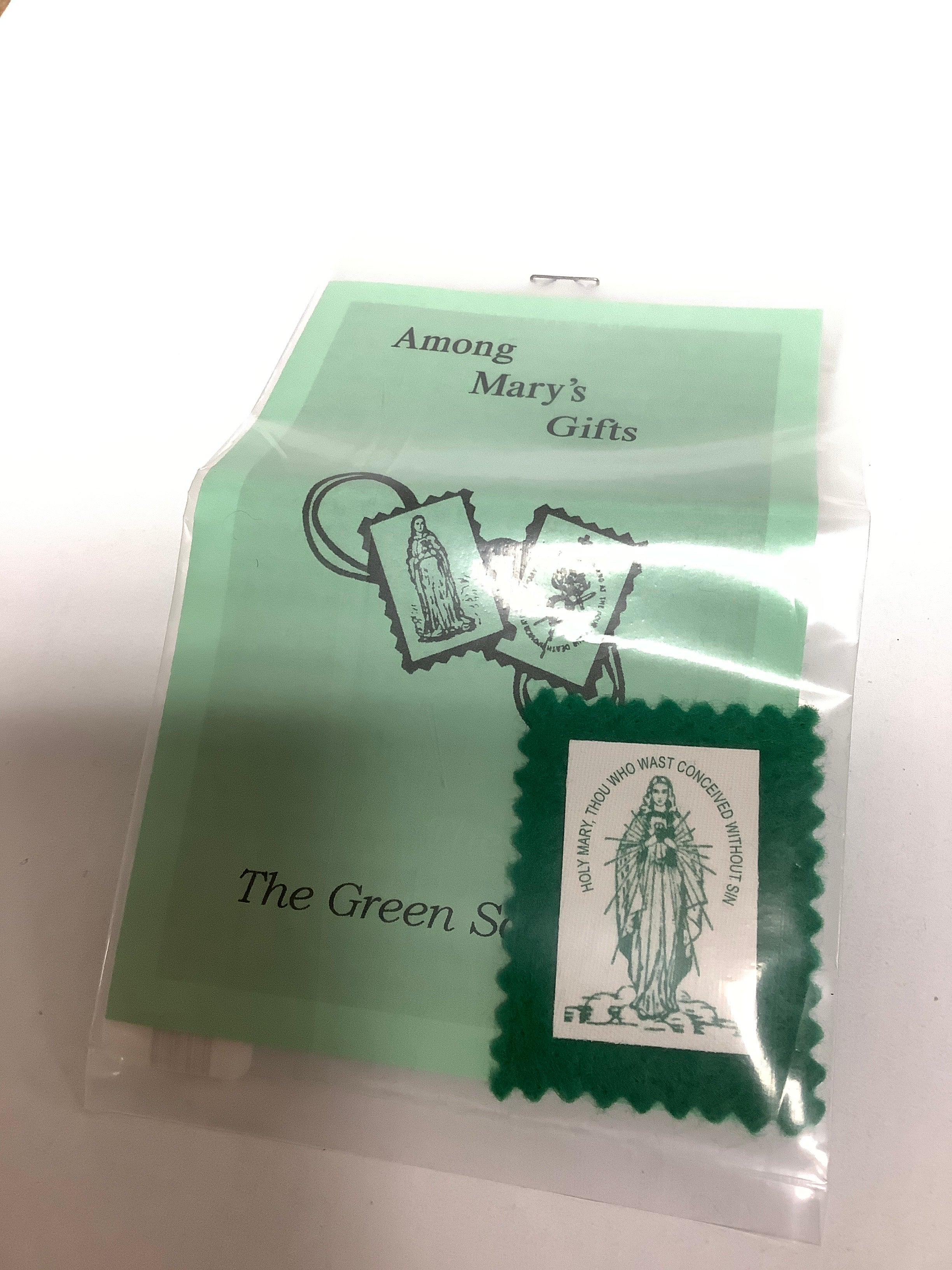 Scapular/Green Badge/GS1