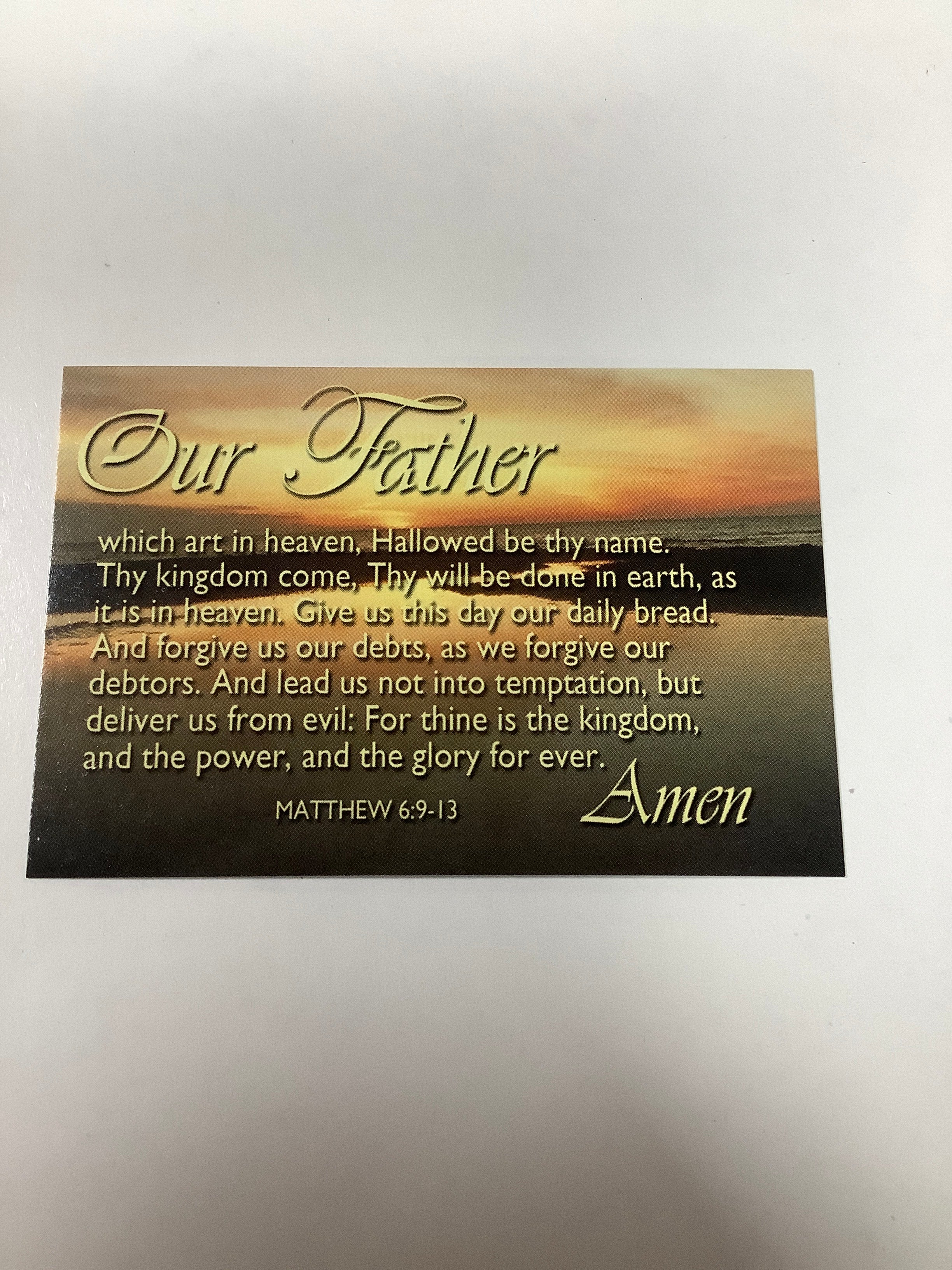 BM-pass it on-Our Father-Lord's Prayer-Matt 6:9-13