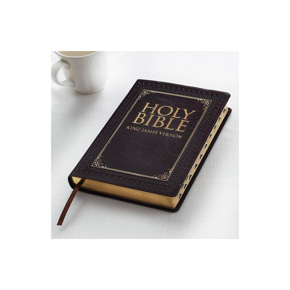 Bible/KJV/Large Print/Dk Brown