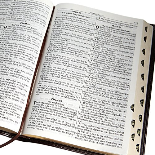 Bible/KJV/Large Print/Dk Brown