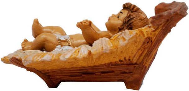 Figurine-Baby Jesus-W/Manger