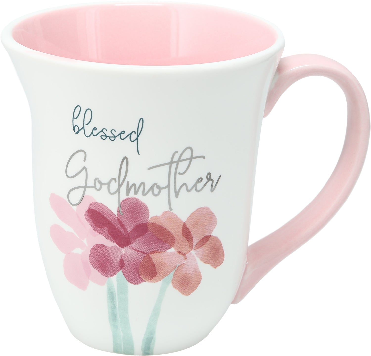 Mug-Blessed Godmother-Floral