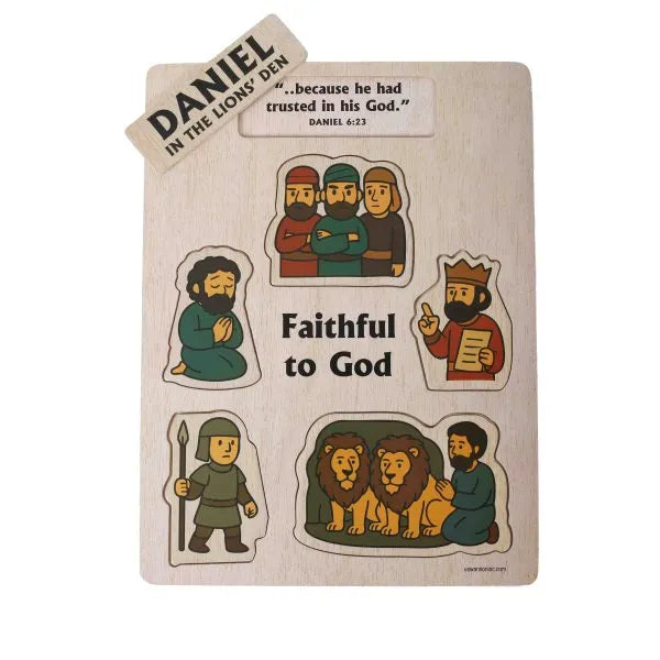 Puzzle – Wood-Daniel in the Lions’ Den