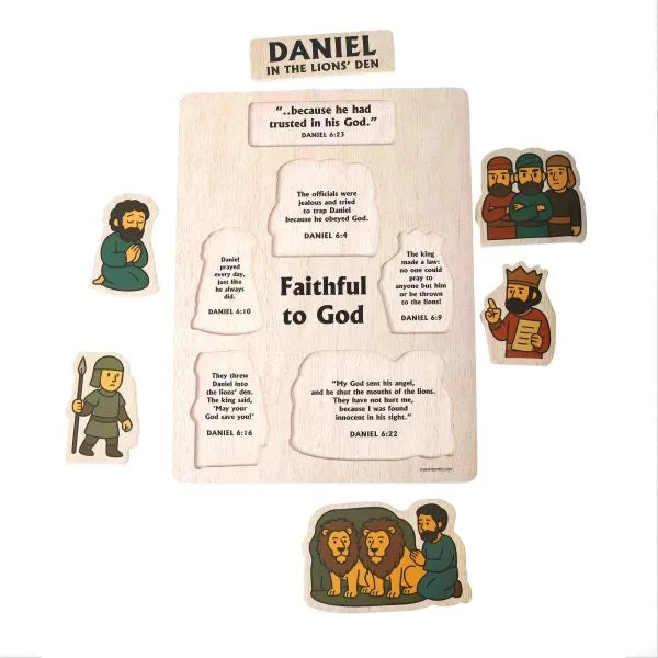 Puzzle – Wood-Daniel in the Lions’ Den