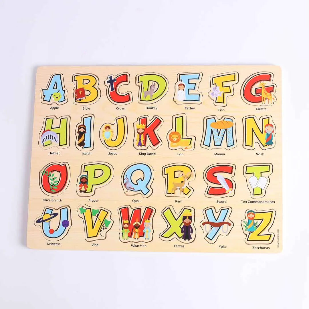 Puzzle/Wood/Bible ABCs